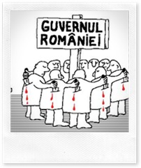 Guvernul Romaniei - caricatura realizata de www.vidu.ro
