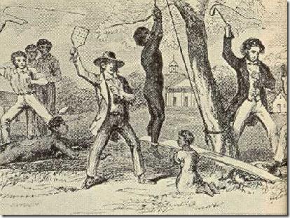 slave being beaten