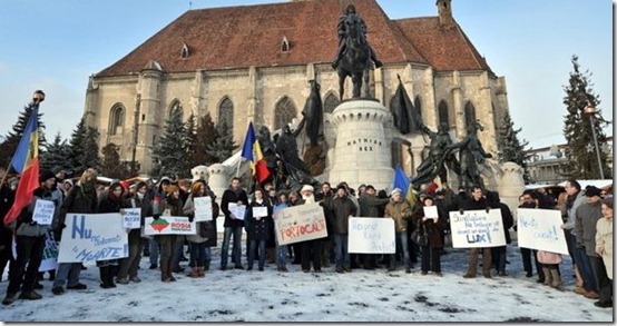 protest arafat cluj raul stef thumb Protestant de ocazie