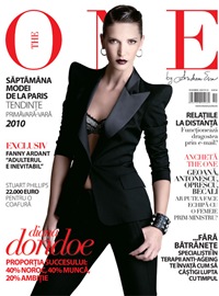 ONE coperta nr 63 noiembrie 2009 ONE coperta nr 63 noiembrie 2009