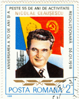 Timbru -Nicolae Ceausescu Timbru -Nicolae Ceausescu