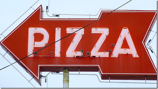 pizza sign pizza sign