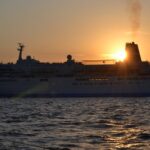 Apus de soare ... dupa vapor