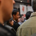 Multa lume s'a adunat