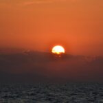 apus de soare pe mare