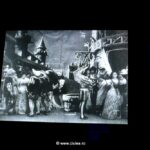 Proiectie film Barba Albastra (1901) – pentru prima data in cinematografie a fost introdusa o reclama – sampania Mercier