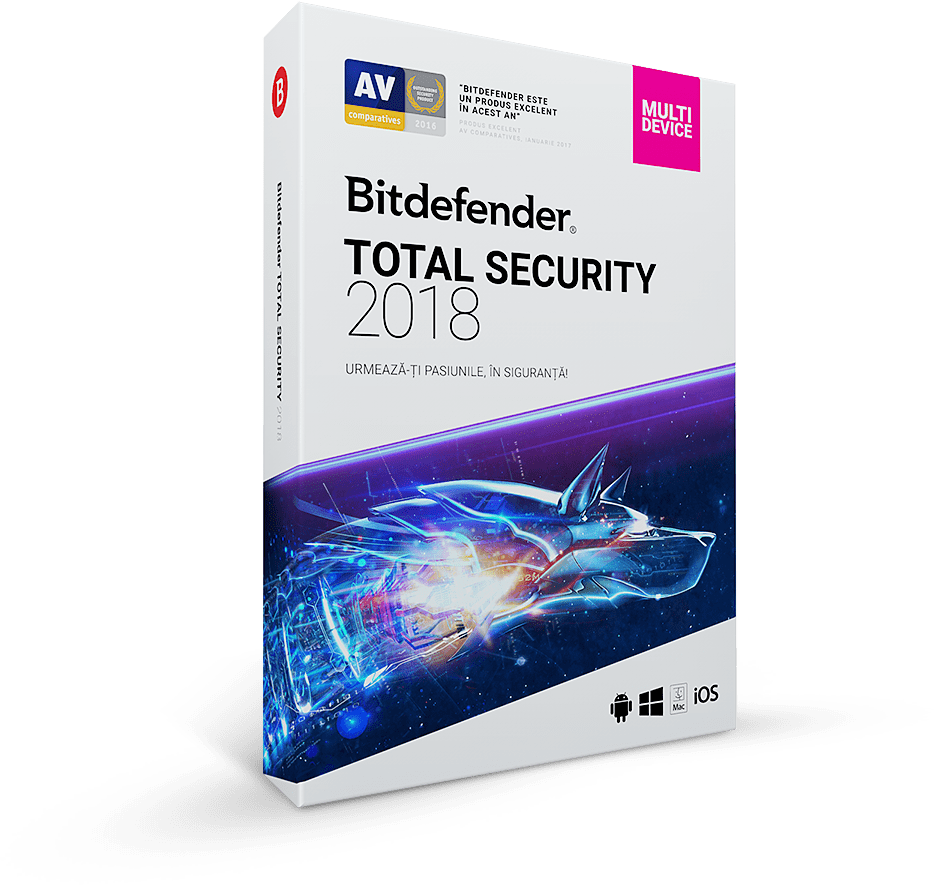 Bitdefender TOTAL SECURITY 2018