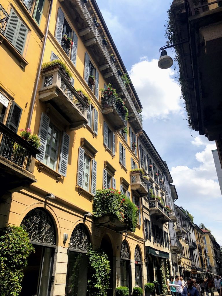 Milano - clădiri verzi Milano - clădiri verzi